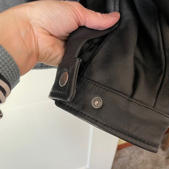 Men’s Croft & Barrow Leather Jacket size XL - Picture 5 of 9